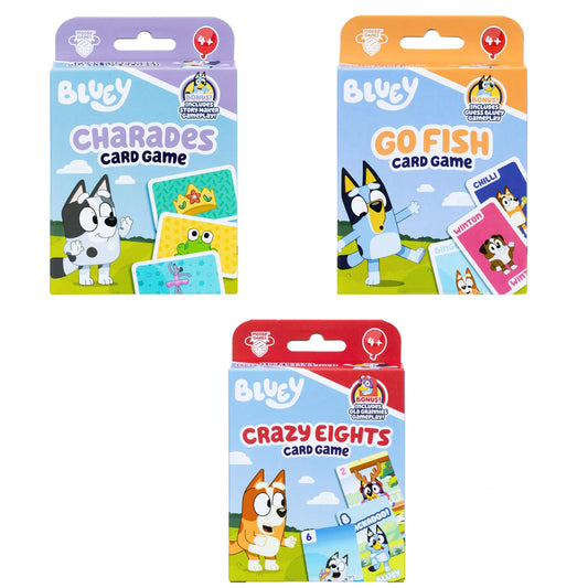 Bluey Card Games