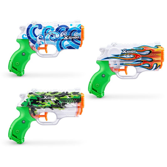 Zuru XSHOT Fast Fill Skins Nano Water Gun – Assorted Styles*