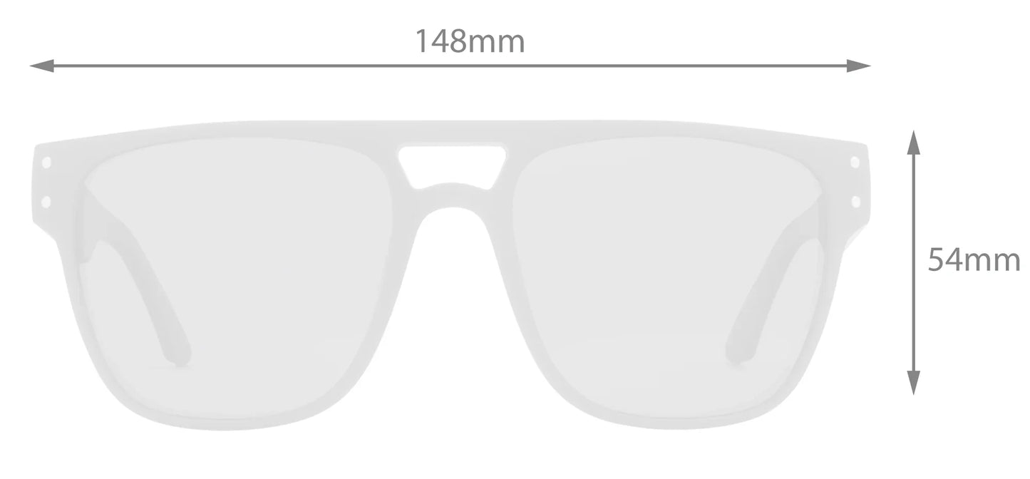 The Hub - Matt Black to Dk Tort Grey Polarized Lens