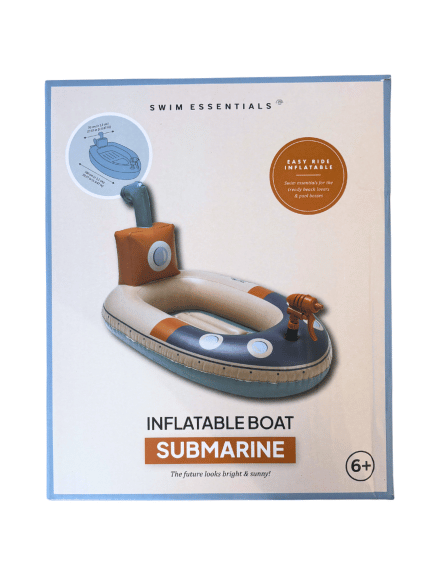 Swim Essentials Inflatable Boat Float - Submarine, 100 cm