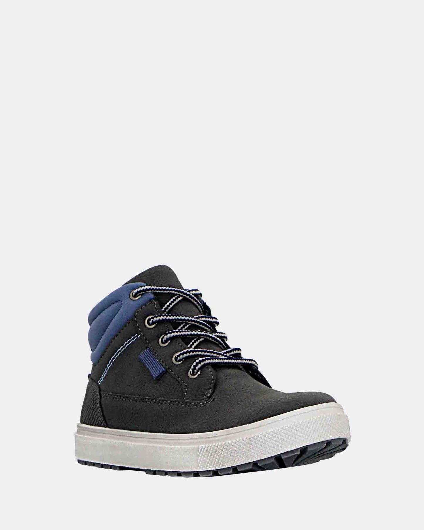 Grosby Phoenix Ankle Boot - Charcoal/Blue
