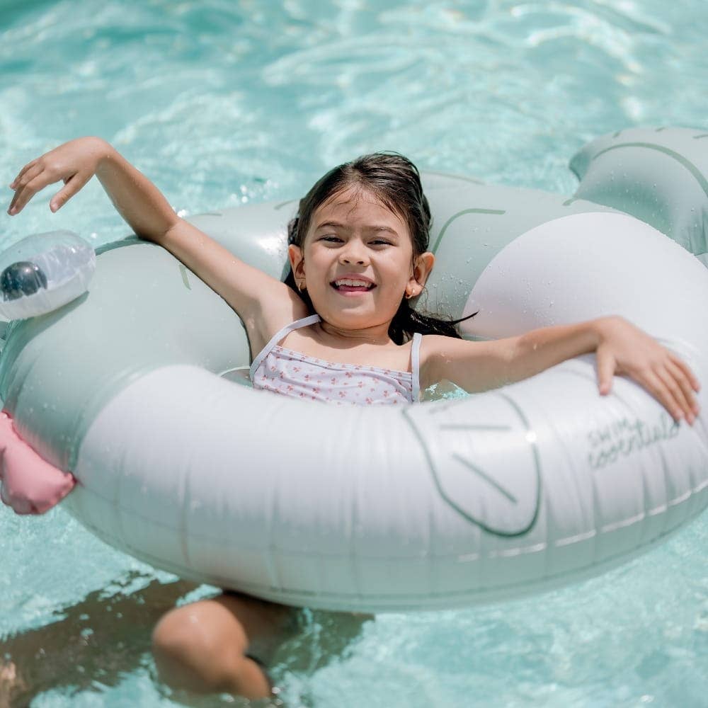 Swim Essentials Inflatable Swim Ring - Puck Pufferfish, 95 cm