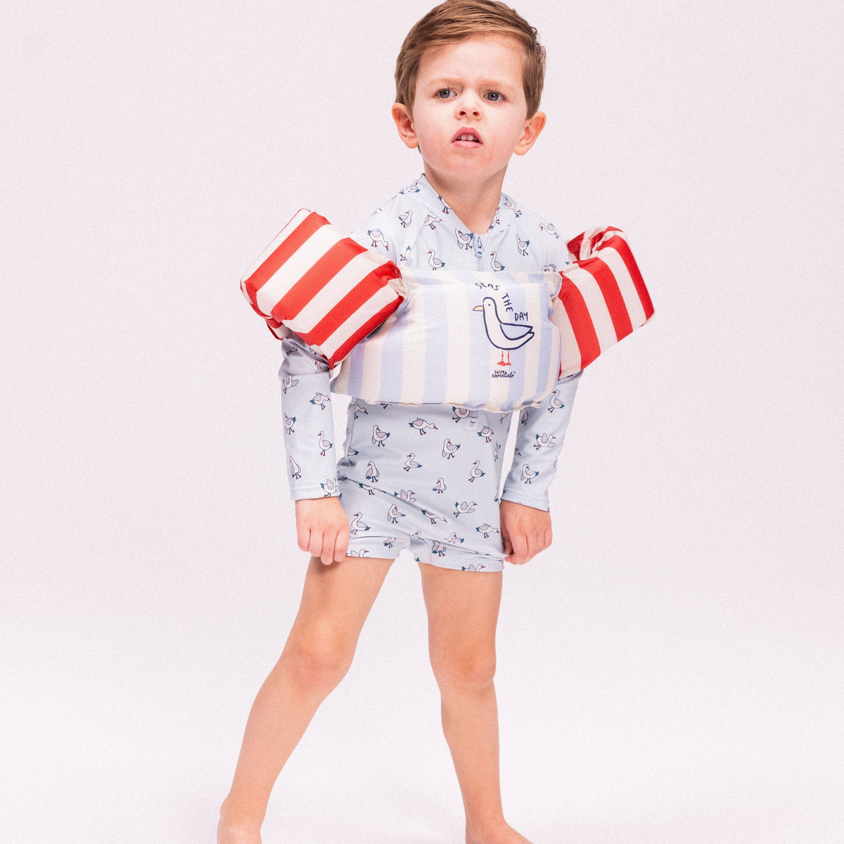 Swim Essentials Puddle Jumper Swim Vest - Seas The Day, 2-6 yrs