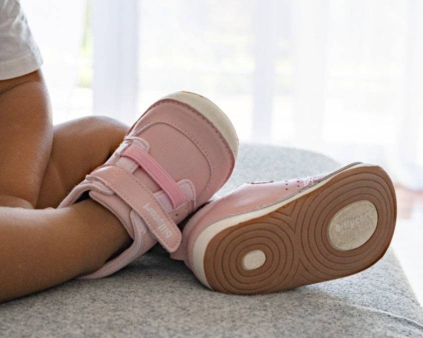 Billycarts Kids Ellie pink baby and toddler girls sneakers