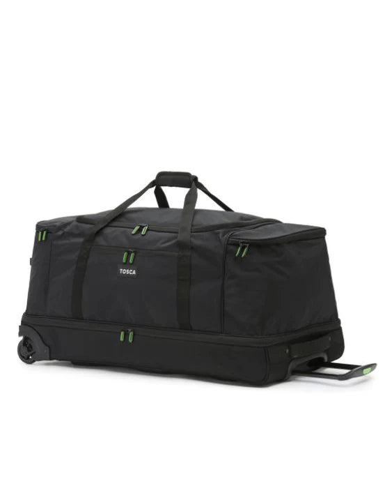 Tosca Medium 70cm Split Compartment Wheel Bag - Black