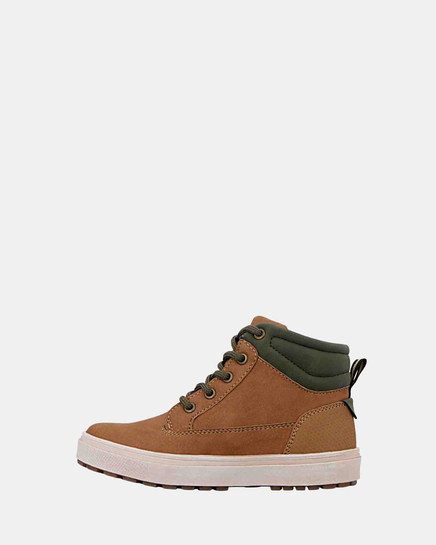 Grosby Phoenix Ankle Boot - Tan/Green