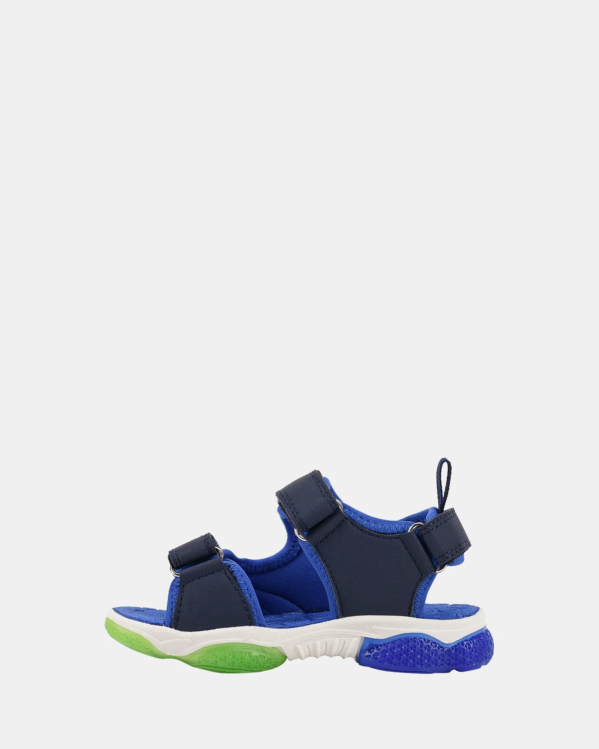 Koala Spike Boys Beach Sandal - Navy/Lime
