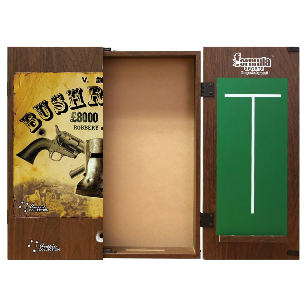 Formula Sports Dartboard Cabinet Set ~ Bushranger
