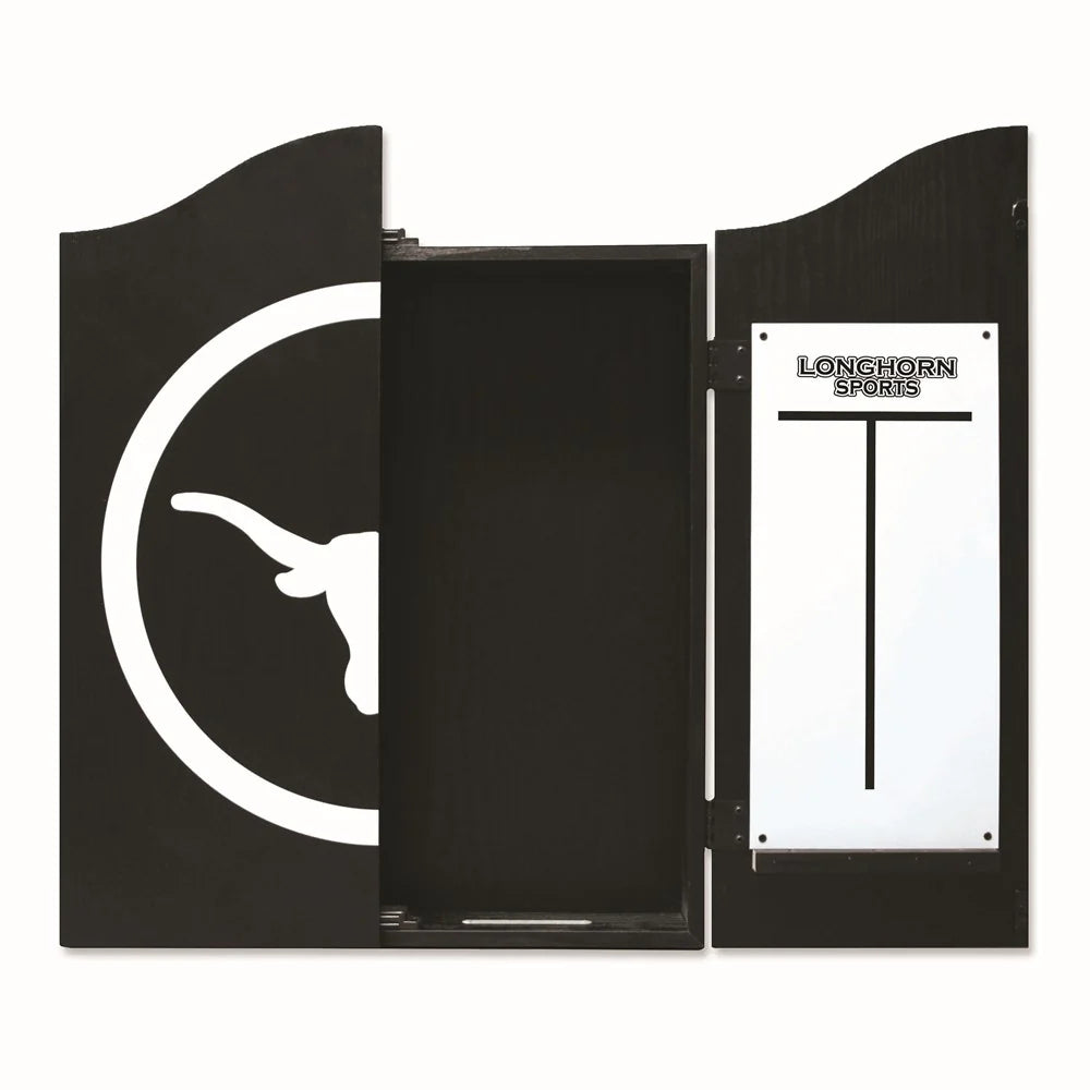 Formula Sports Dartboard Cabinet Set ~ Longhorn