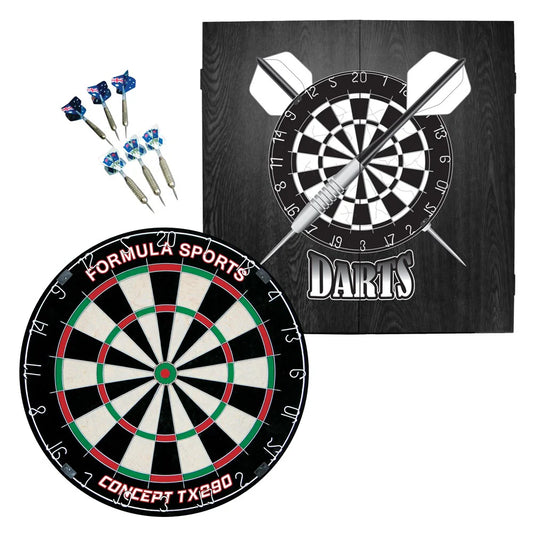 Formula Sports Dartboard Cabinet Set ~ Imperial