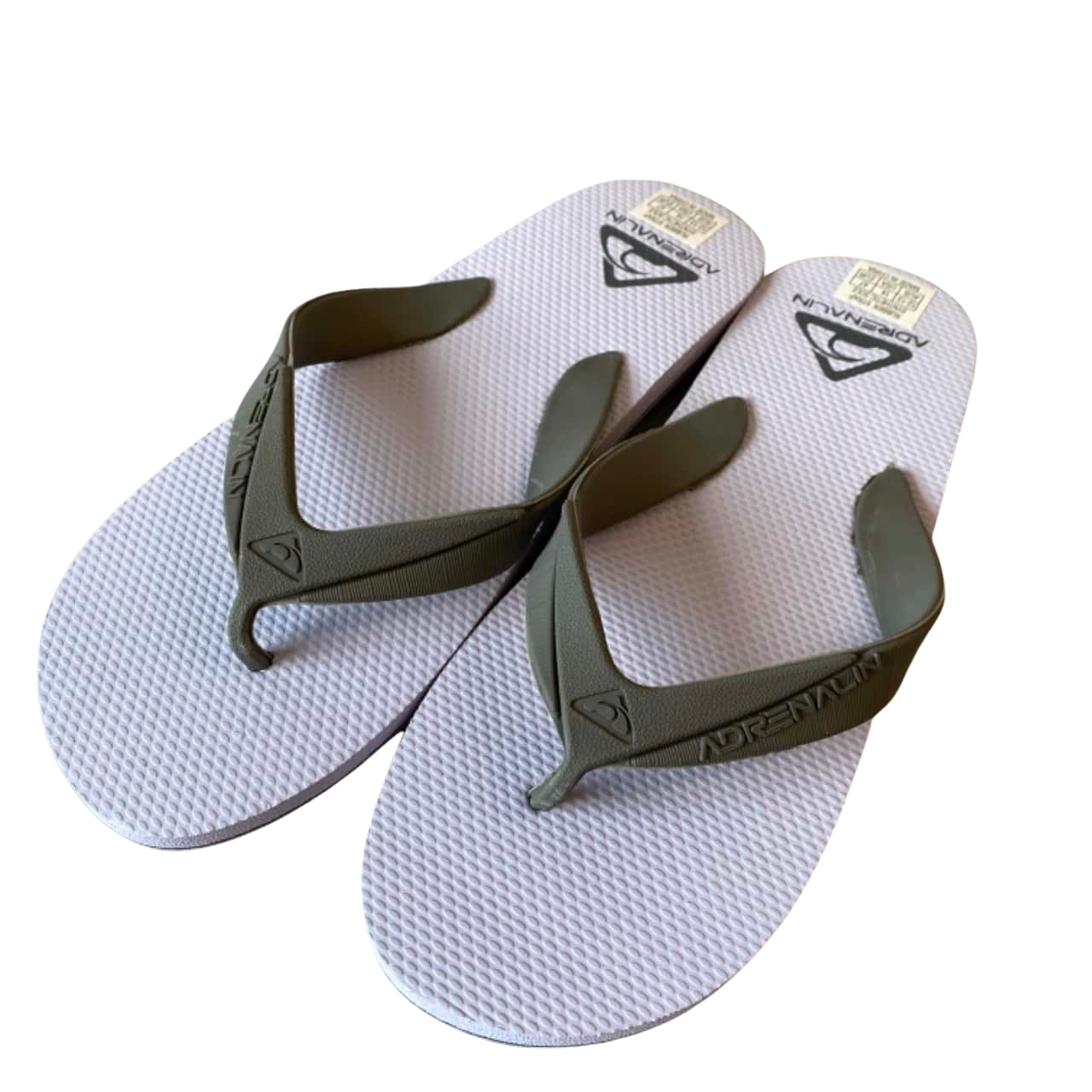 Adrenalin Double Plug Deluxe Strap - White/Khaki