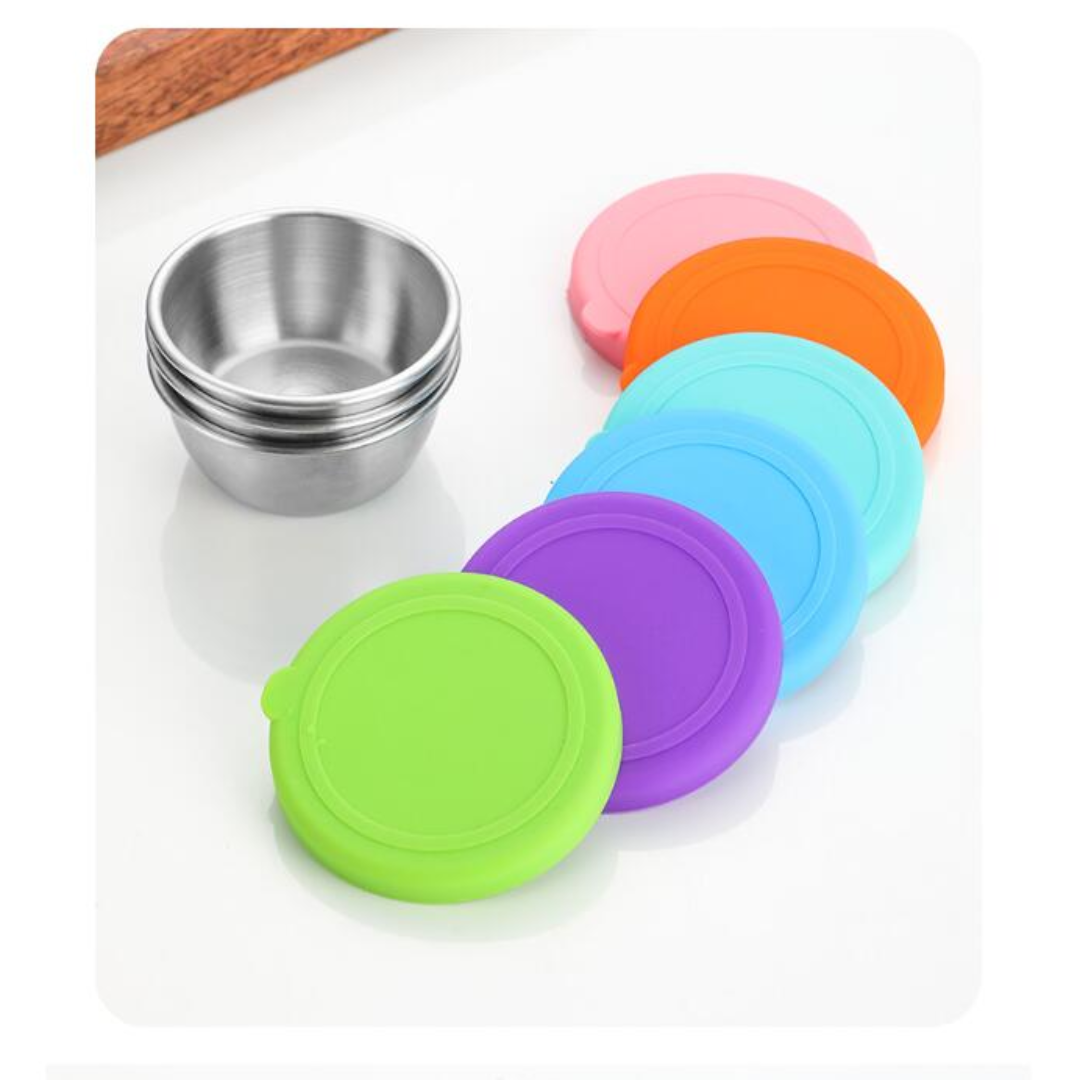 Stainless Steel Sauce & Condiment Containers