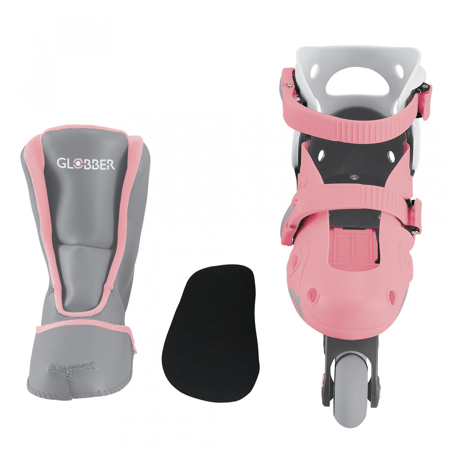 Globber Learning Skates 2 in 1 - Pastel Pink X/XS 3+