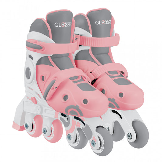 Globber Learning Skates 2 in 1 - Pastel Pink X/XS 3+