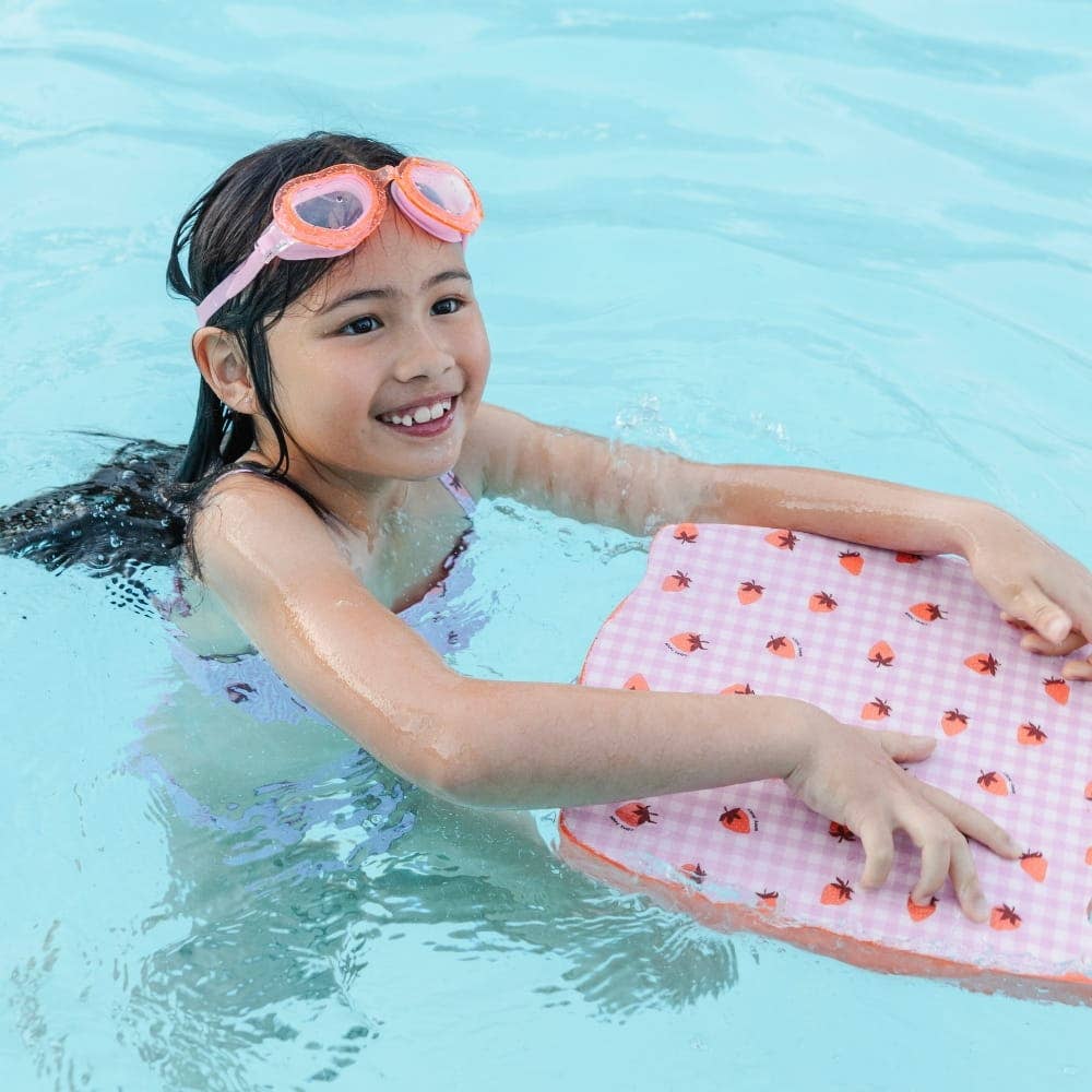 Swim Essentials Bodyboard - Strawberry Fields, 39 cm