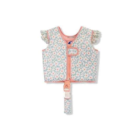 Swim Essentials Kids Swimming Vest - Florish Green, 3-6  yrs