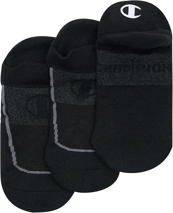 Campion Legacy C-Fit No Show Socks - Black