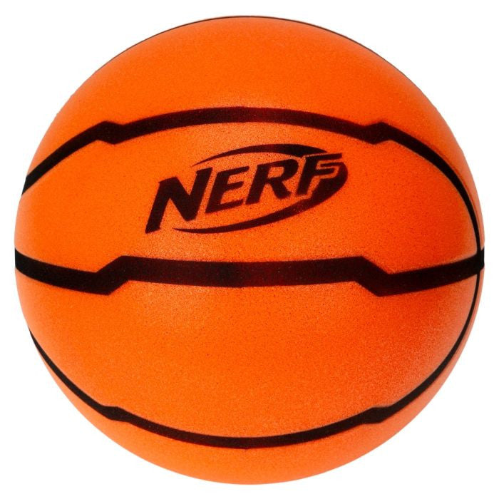 NERF Quietcourt Foam Basketball 7in