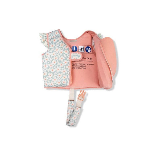 Swim Essentials Kids Swimming Vest - Florish Green, 3-6  yrs