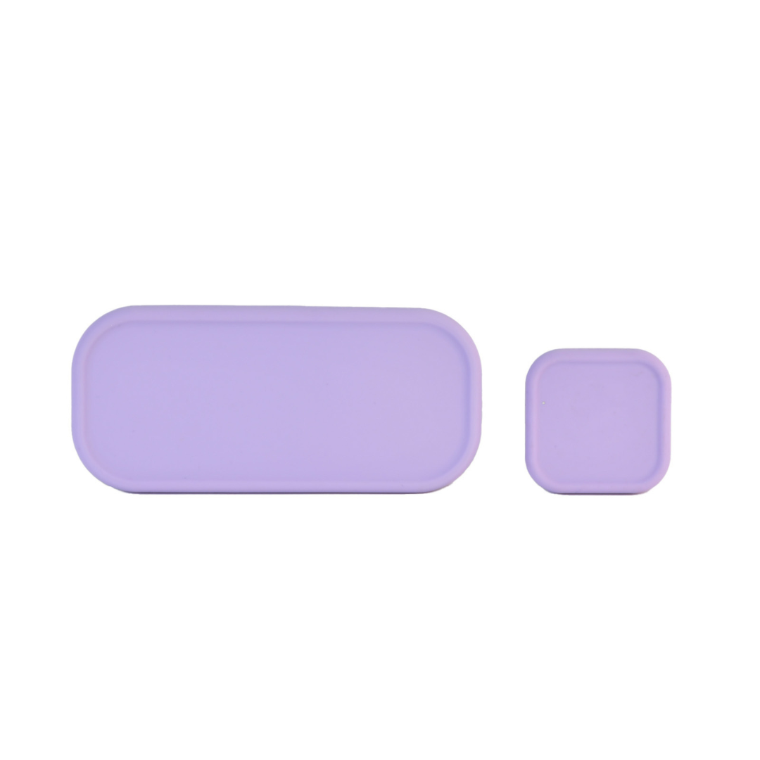 Mighty Minis Stainless Steel Containers – Set of 2 - Lilac