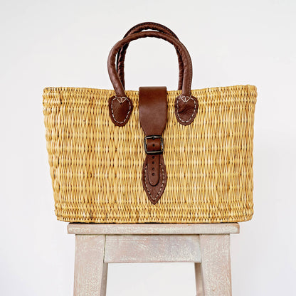 Reed Basket Medium With Buckle