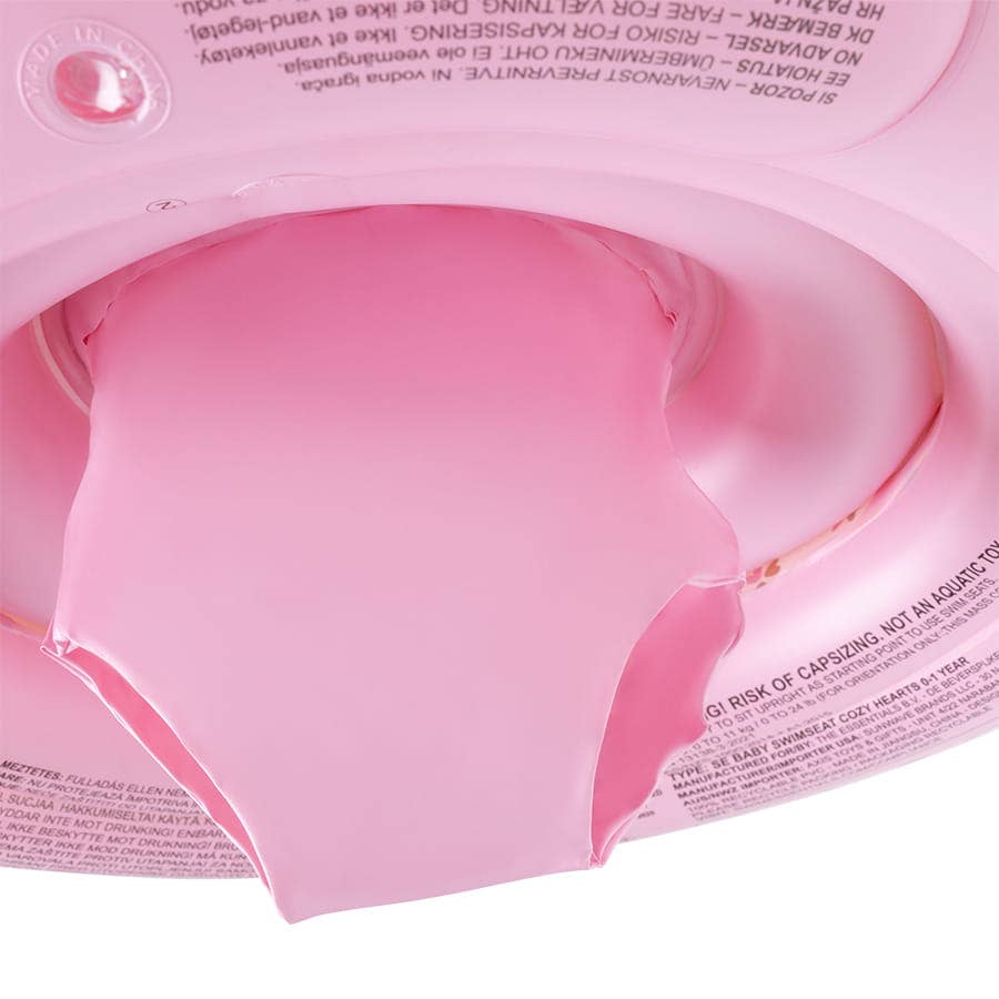 Swim Essentials Inflatable Baby Float - Cozy Heart, 0-1 yrs