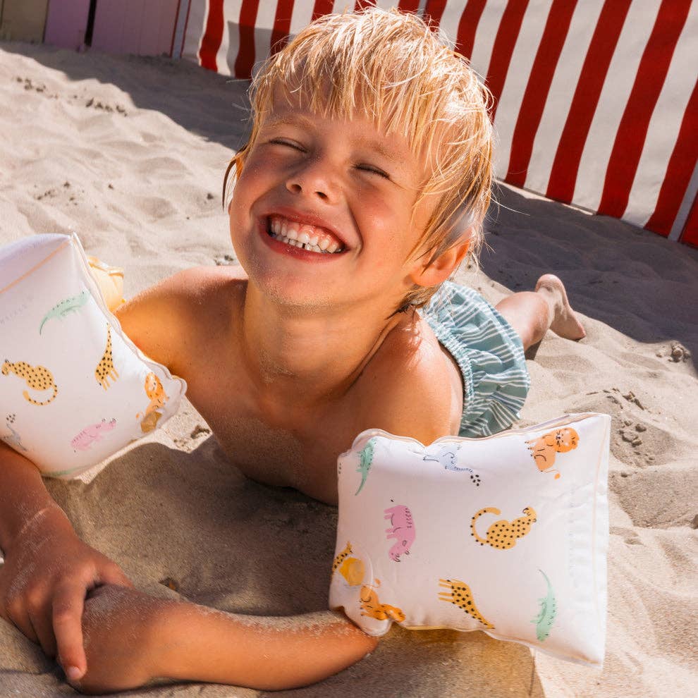 Swim Essentials Inflatable Arm Bands -  Wild Life, 2-6 yrs