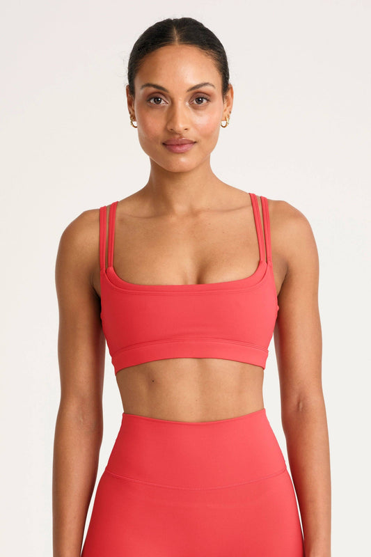 ALLFENIX CloudCore Double Layer Sports Bra: Red / 2XL