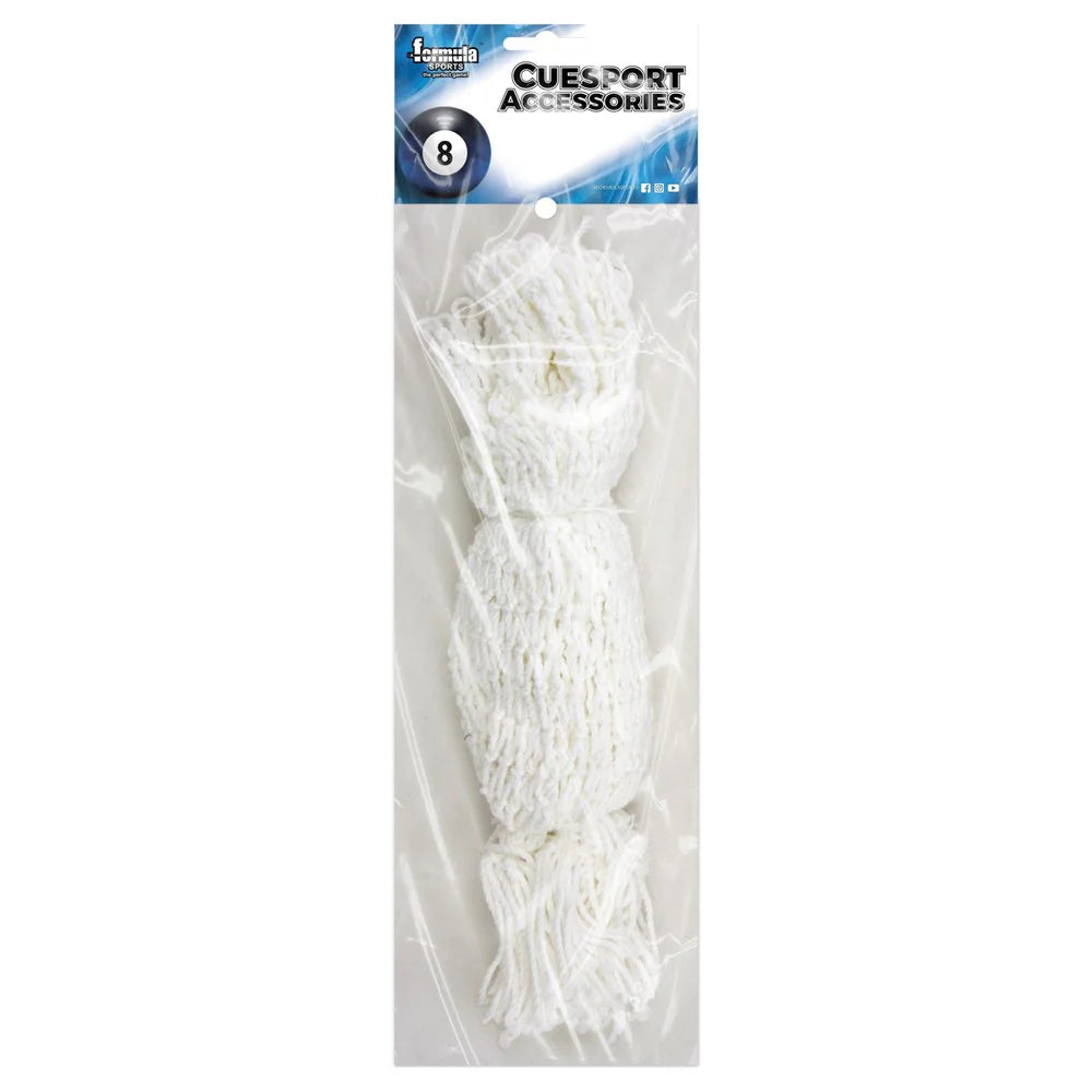 Formula Sports 10" Cotton Mesh Pool Pocket Nets 6pk