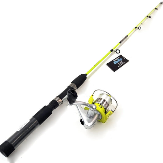 OceanStream Blue Bay Rod Reel Combo - 4ft Yellow
