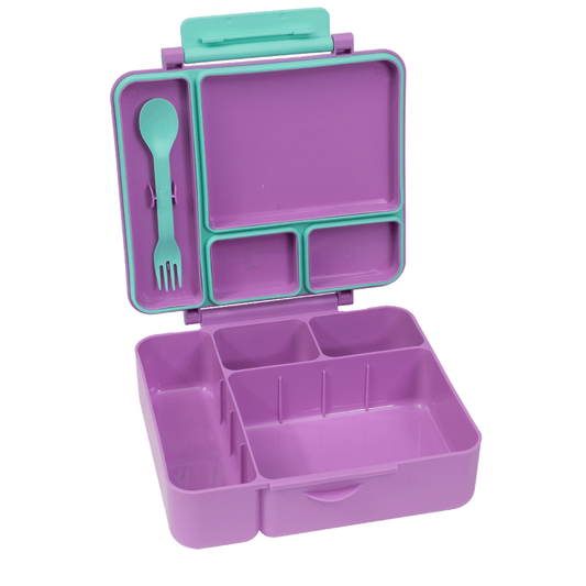 All-in Lunch Box - Fuchsia - Lilac