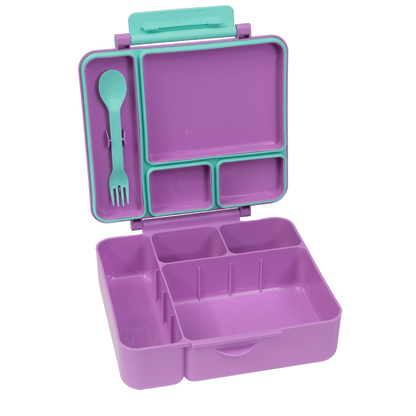 All-in Lunch Box - Fuchsia - Lilac
