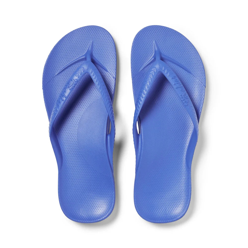Archies Arch Support Thongs - Capri Blue