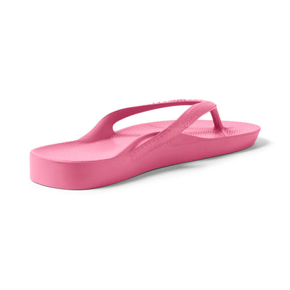 Archies Arch Support Thongs - Hot Pink