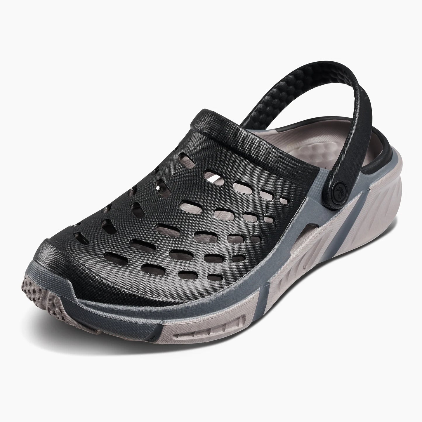 Joybees Adult Trekking Clog - Black/Charcoal