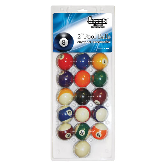 Formula Sports 2" Standard Pool Balls