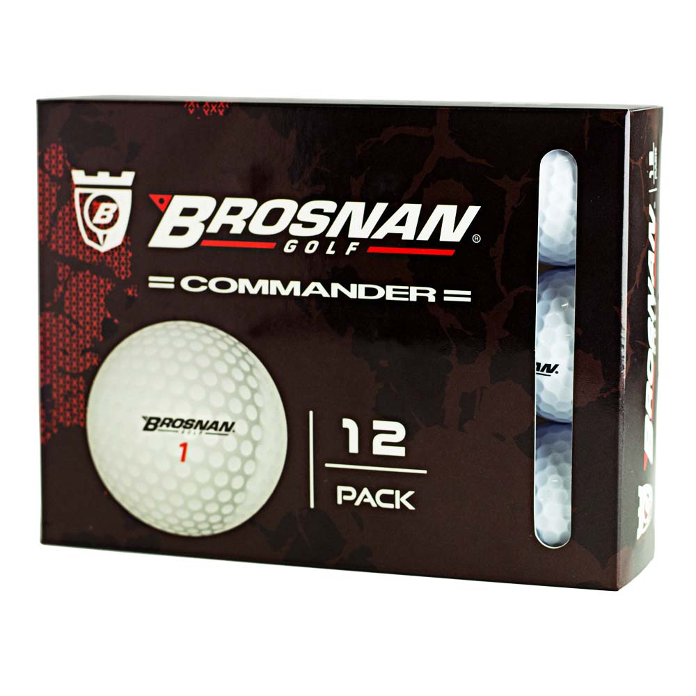 Brosnan Golf Balls Commander - 12pk