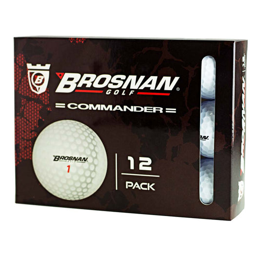 Brosnan Golf Balls Commander - 12pk