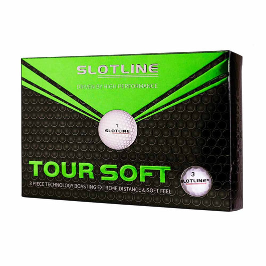 Slotline Tour Soft Golf Balls - 12pk
