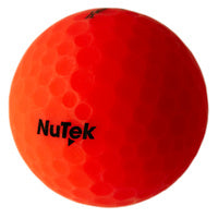 Prosimmon Nutek Golf Balls Multi Colour pk 3- Assorted