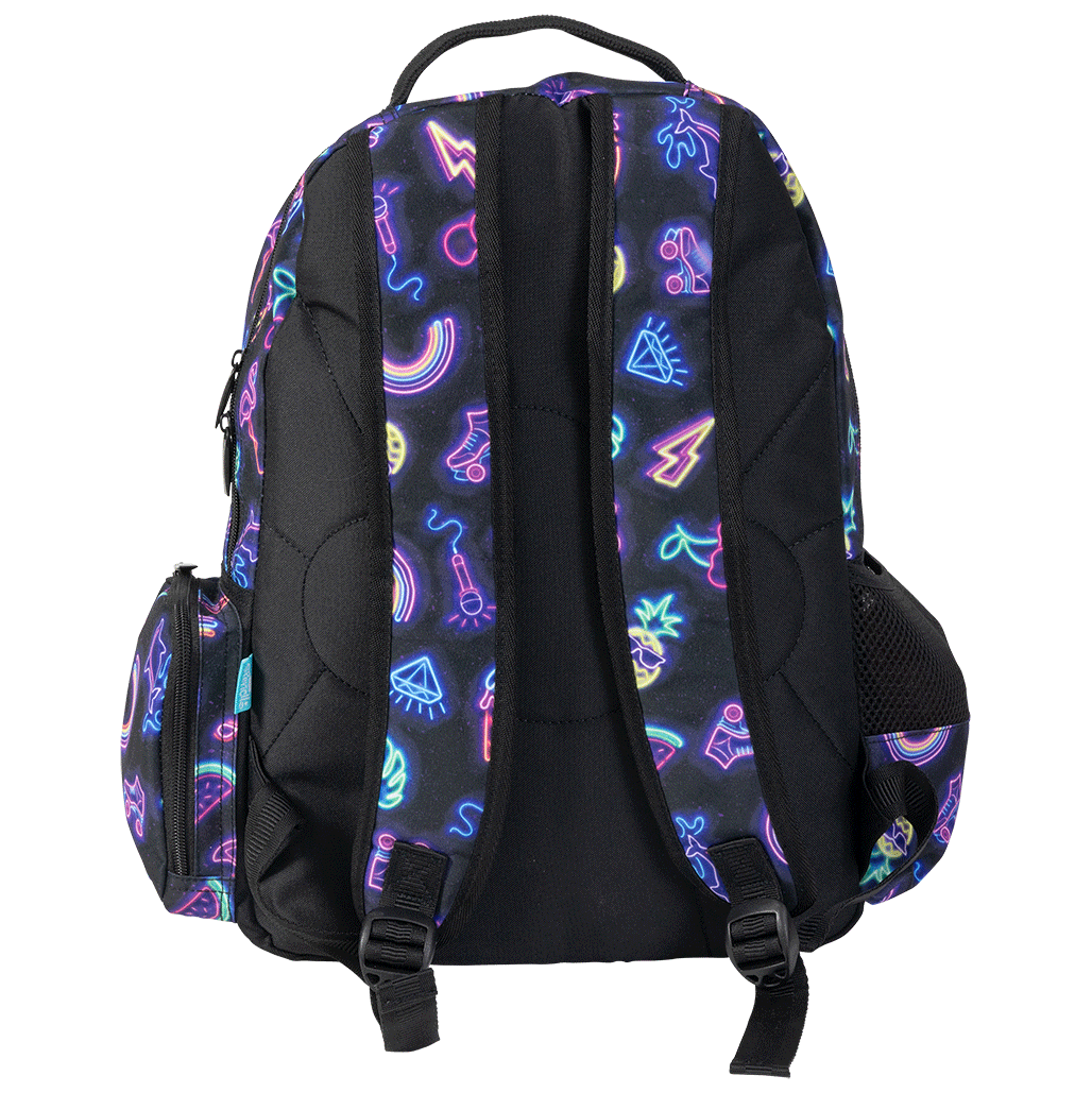 Big Kids Backpack - Neon Party