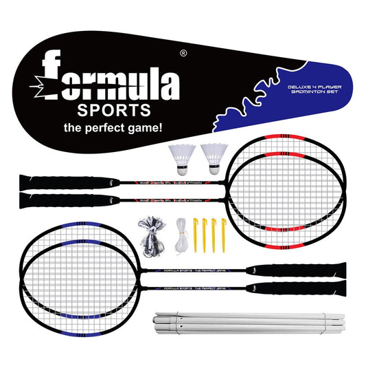 Deluxe 4 Player Badminton Set
