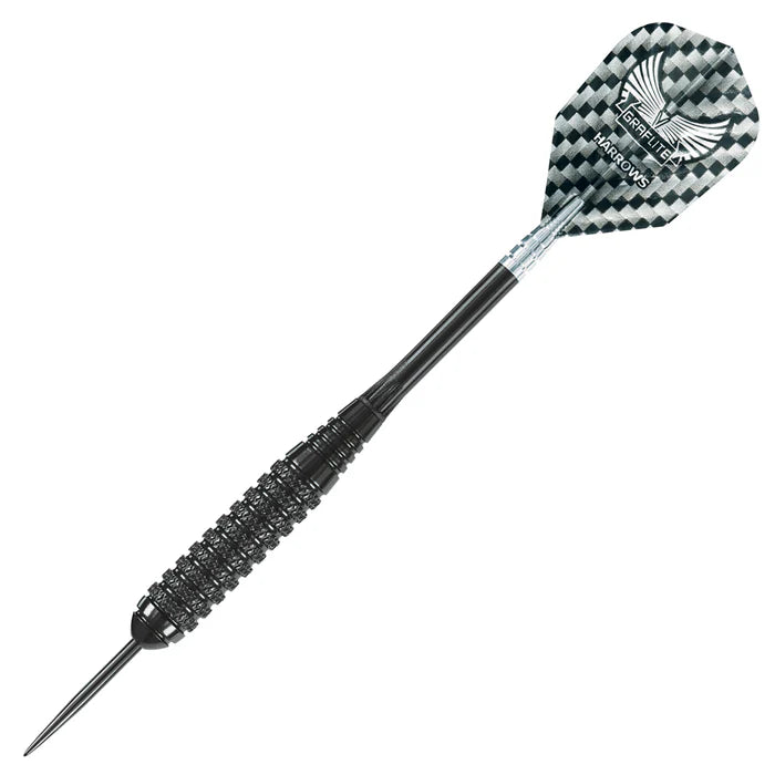 Harrows Black Arrow 23gK Steel Tip Darts