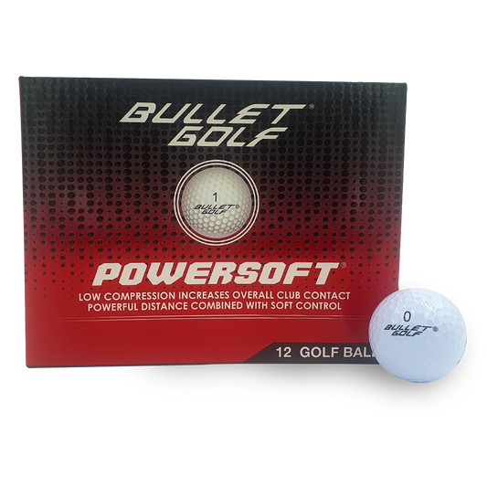 Powersoft Bullet Golf 3pk - White