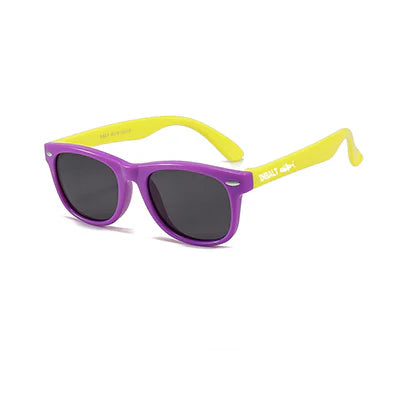 Insalt Kidz Tough Polarised Purple/Yellow