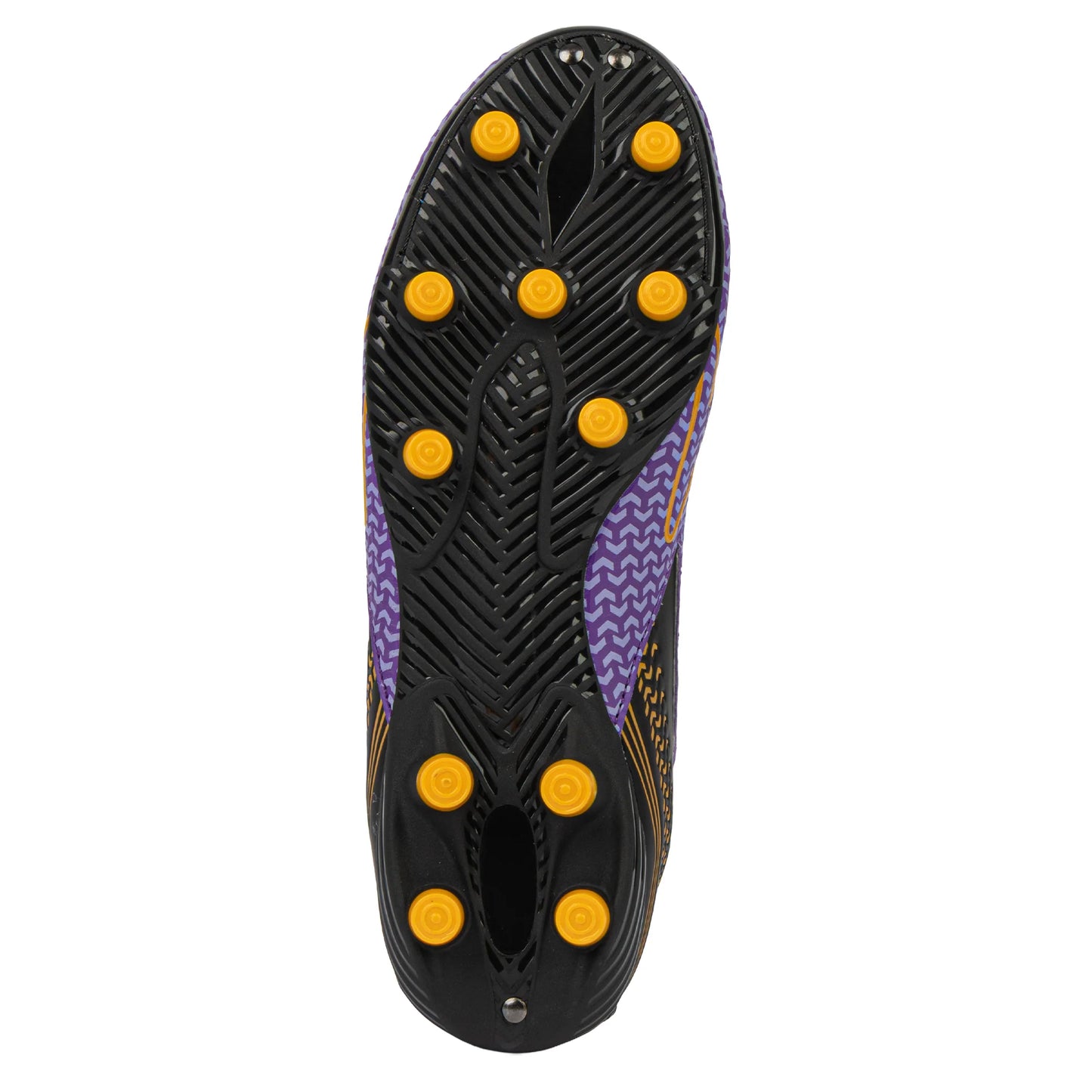 Catalyst Junior Football Boots - Purple/Gold/Black