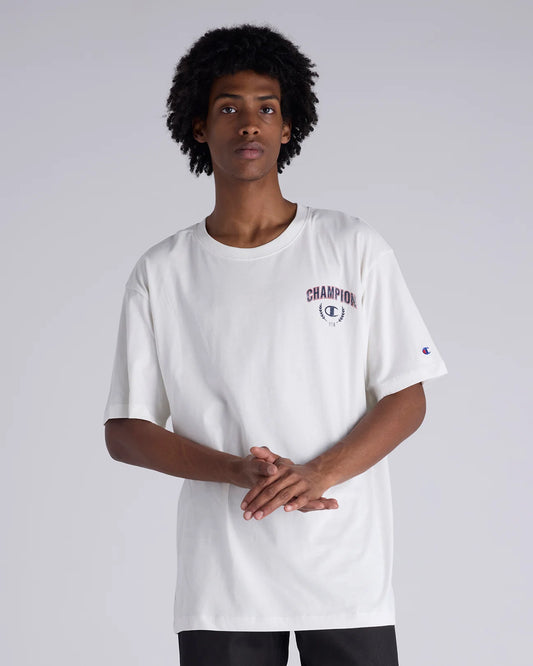 Champion Legacy Graphic Tee - Ivory White