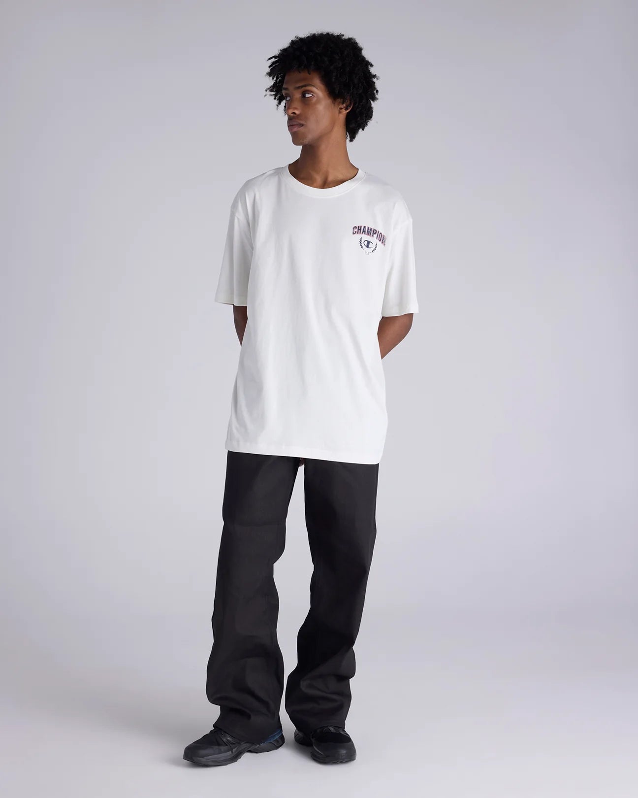 Champion Legacy Graphic Tee - Ivory White