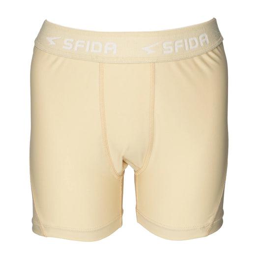 Sfida Compression Boys Short - Cream/Skin