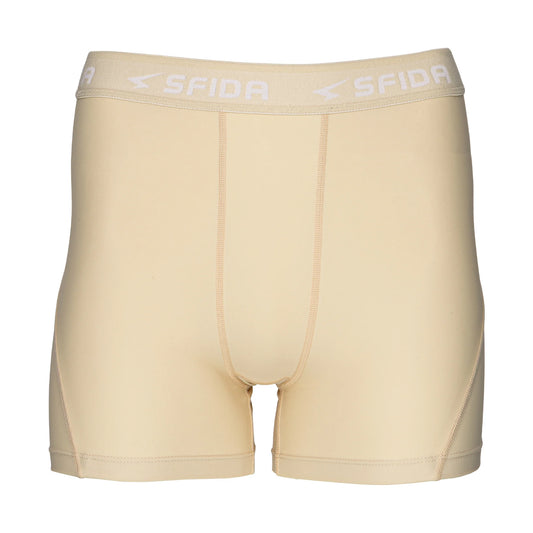 Sfida Compression Mens 1/4 Short - Cream